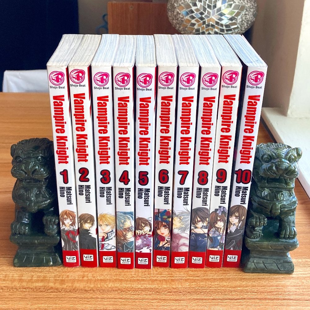 Vampire Knight Manga Books Volumes 1-10 by Matsuri Hino